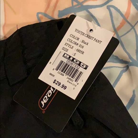 Black Youth Small Snow Pants - Picture 5 of 7